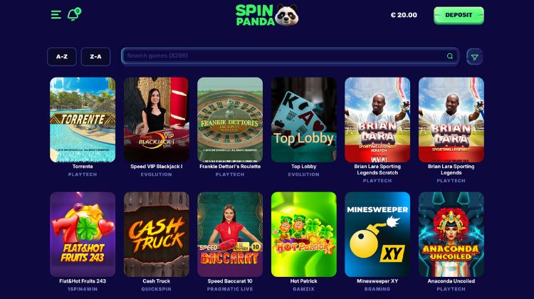 Spinanga Online Casinon yleiskatsaus